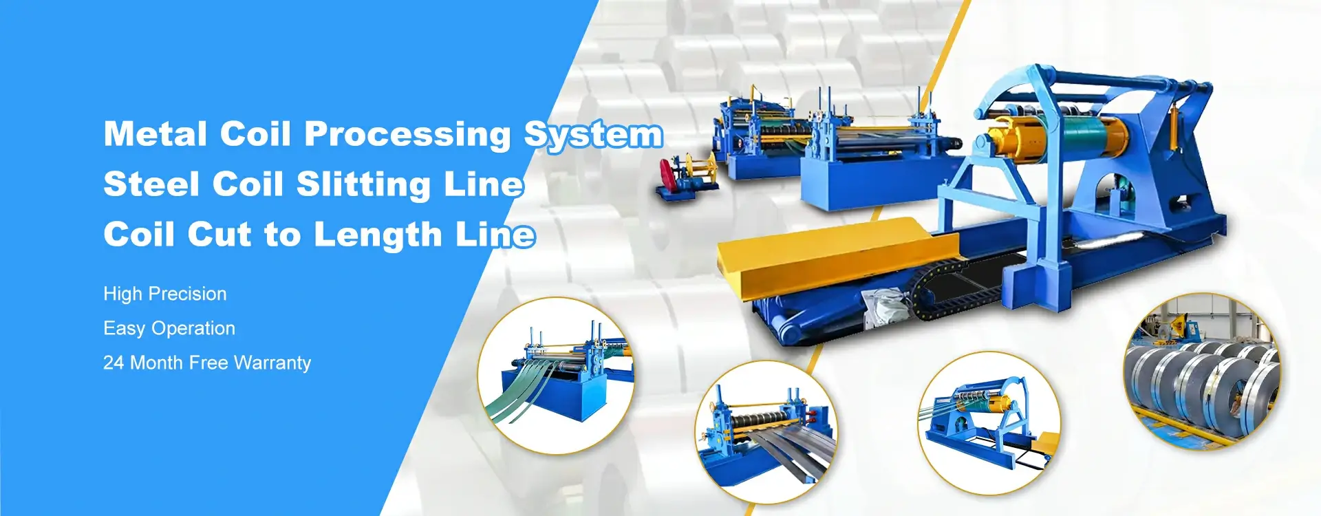 Coil slitting line