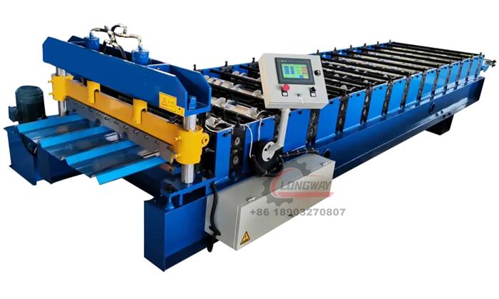 US R panel classic rib roof panel roll forming machine