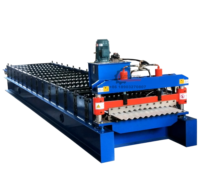 18 Corrugated Steel Roofing Sheet Making Machine