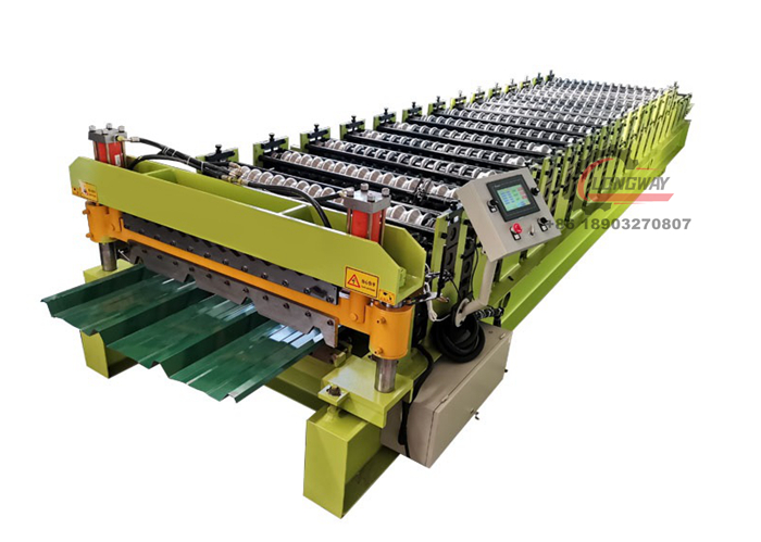 Aluzinc PV4 y Calamina roofing sheet making machine