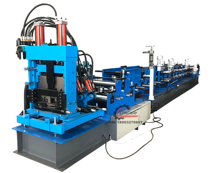 3mm Steel C U channel roll forming machine
