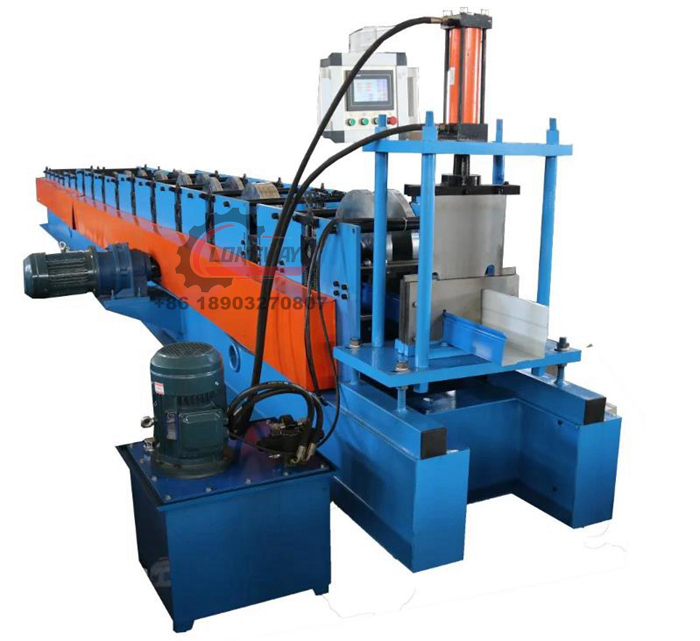 Aluminum 5 inch K gutter forming machine