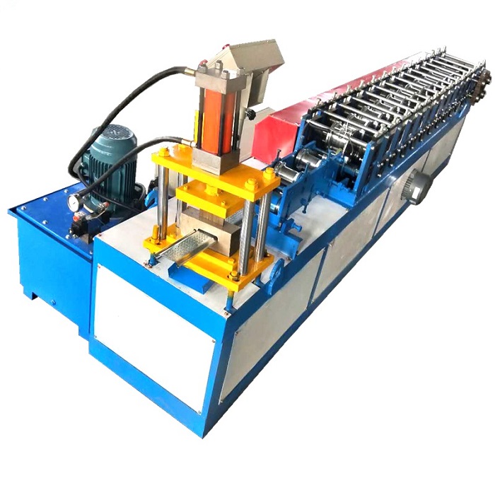 Garage door rolling shutter machine