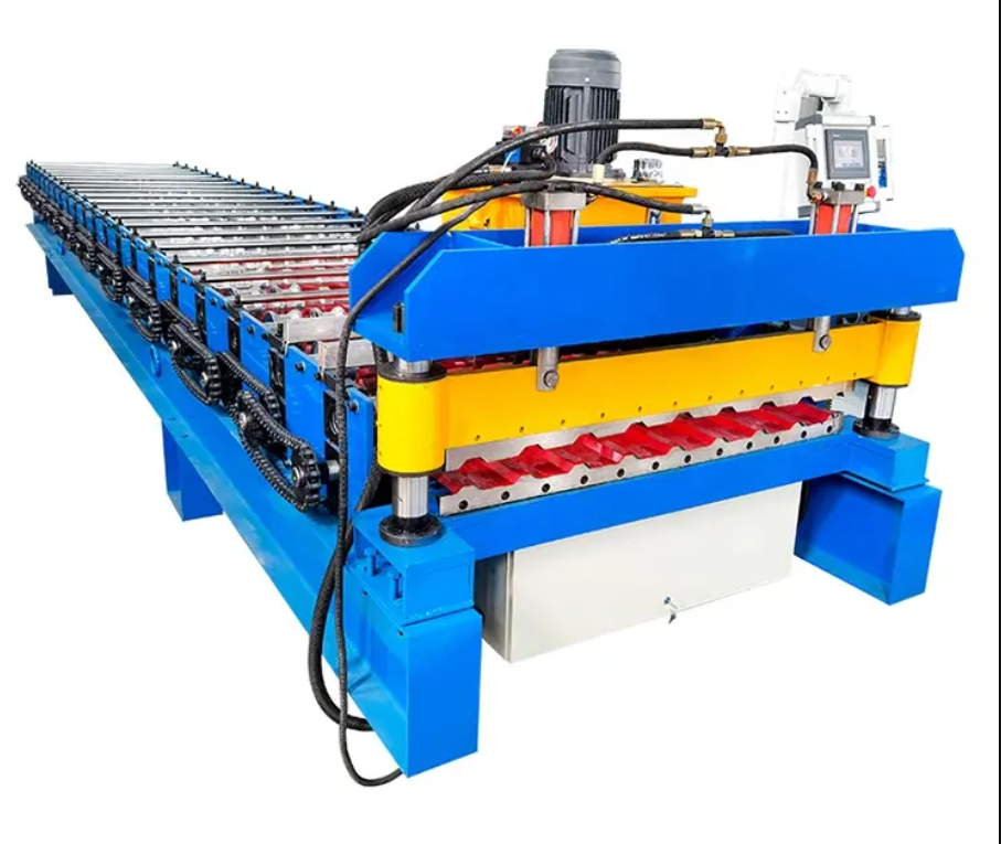 T18 C18 Metal roofing machine Roof sheet forming machine