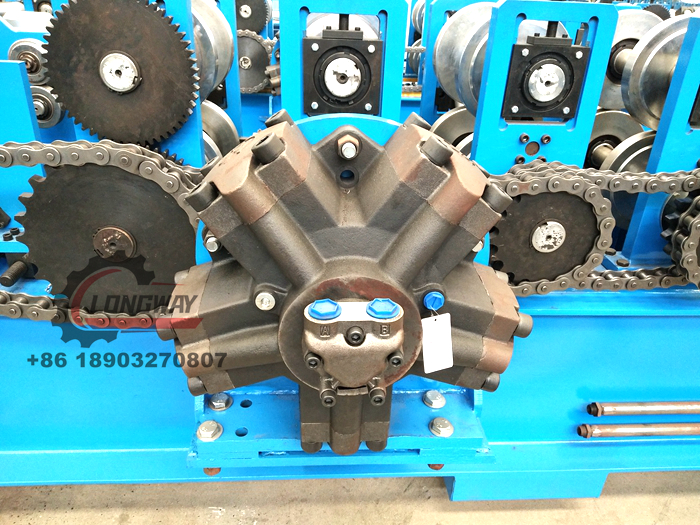 custom angle roll forming machine