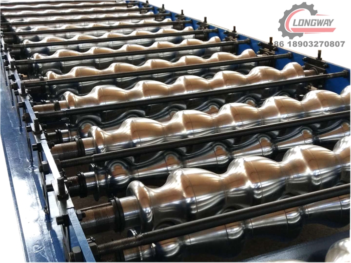 telhado de metal personalizado formando máquina para venda