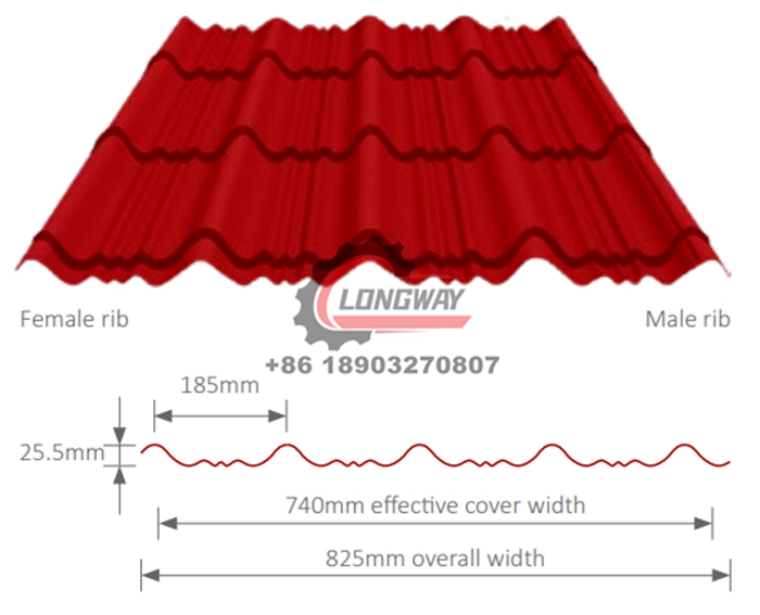 Q Tile Metal Roofing Step Tile Forming Machine | Efficient & Durable