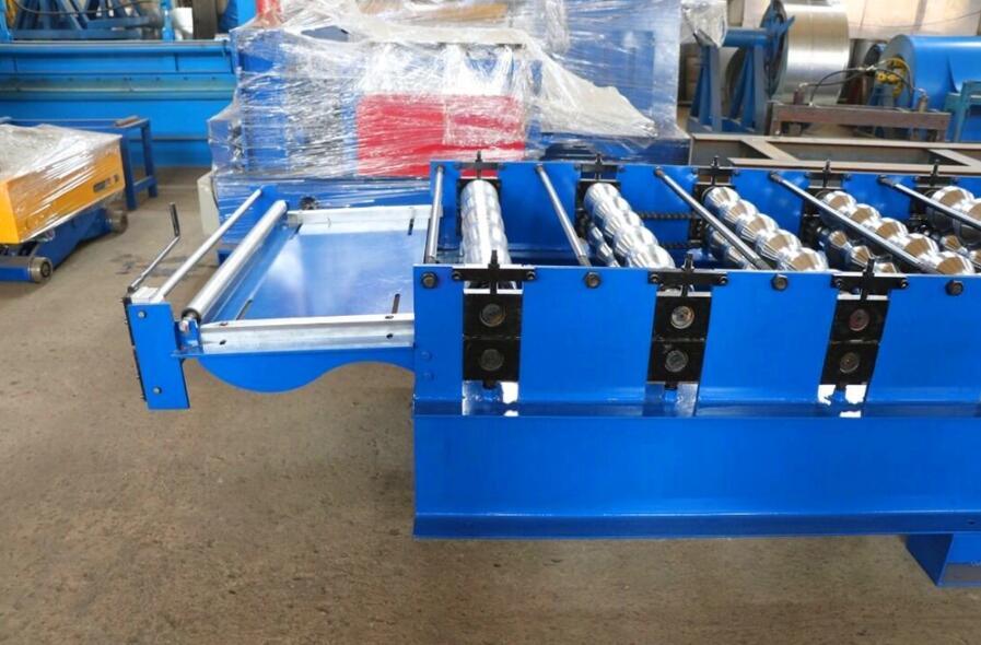 Peru Market Bamboo Aluzinc Roof Tile Making Machine - Fast