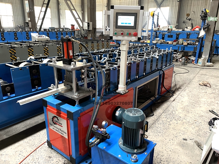 Automatic Steel Furring Channel Roll Forming Machine | Precision & Speed