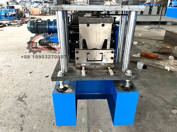 High-Precision Steel C U Purlin Roll Forming Machine