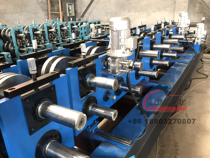 Precision 3mm Steel C U Channel Roll Forming Machine