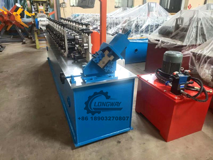 Precision Stainless Curtain Rail Cold Roll Former - High Efficiency