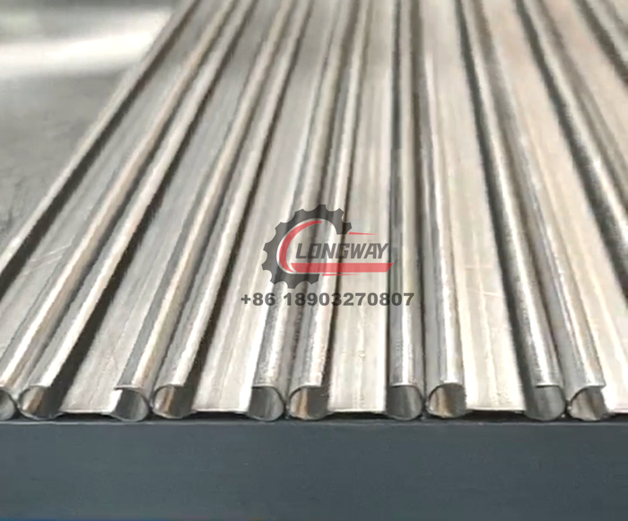 Precision Stainless Curtain Rail Cold Roll Former - High Efficiency