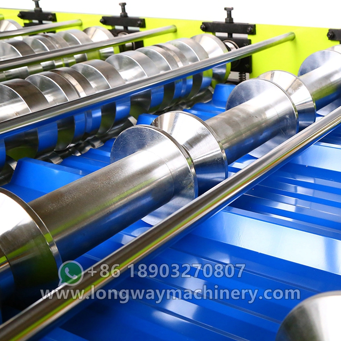 Roofing machine for PV4 Aluzinc calamina sheet - High-speed?