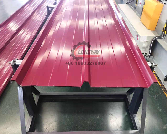 custom standing seam curving machine