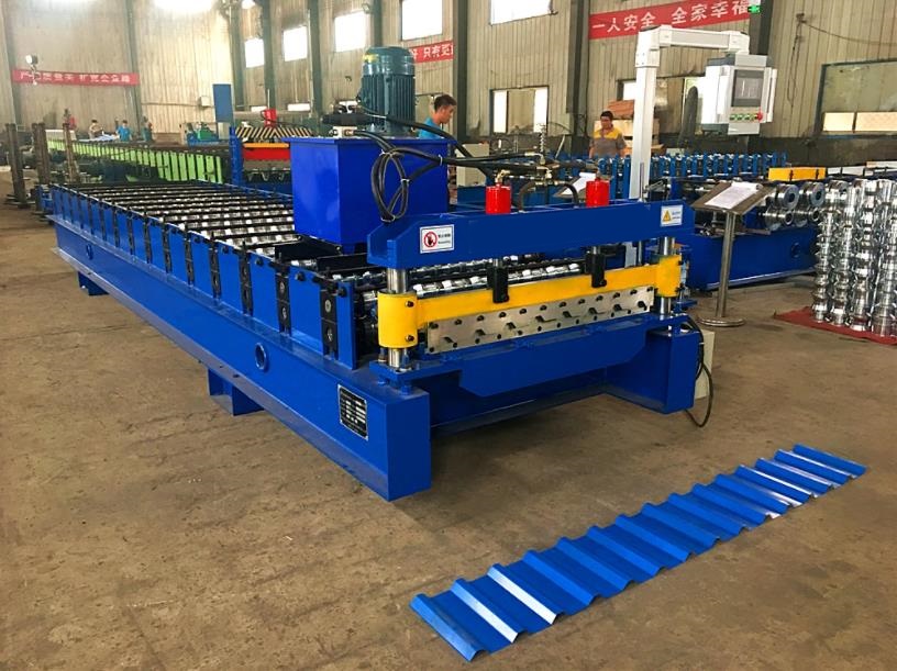Chile PV8 Roof Panel forming machine pt825 panel - Durable