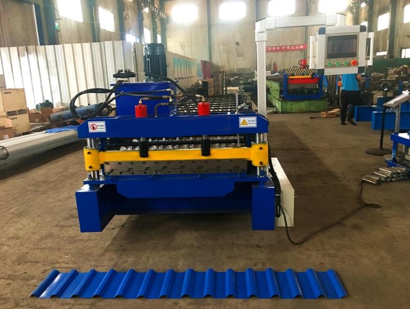 High-Speed Chile PV8 Roof Panel Forming Machine PT825 Panel?