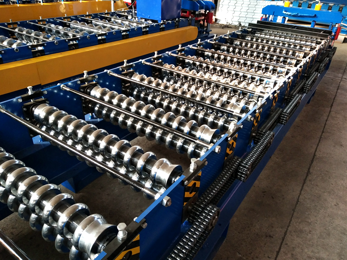 18 Corrugated Steel Roofing Sheet Making Machine