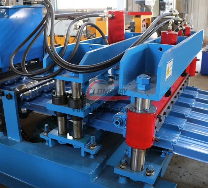 Q Tile Metal Roofing Step Tile Forming Machine