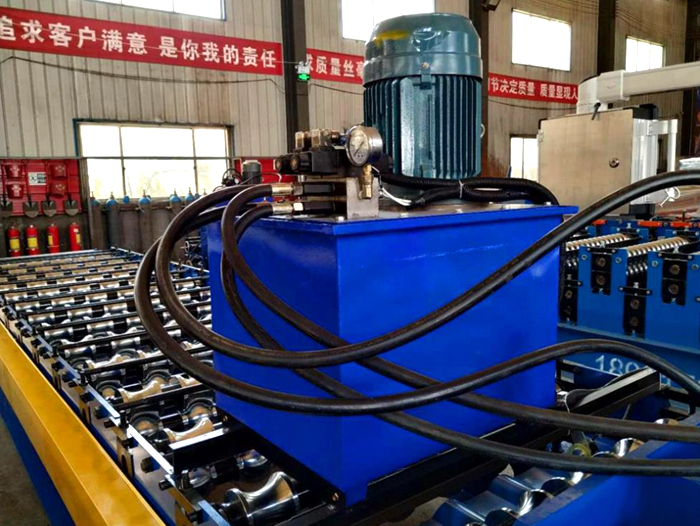 Peru Market Bamboo Aluzinc Roof Tile Making Machine