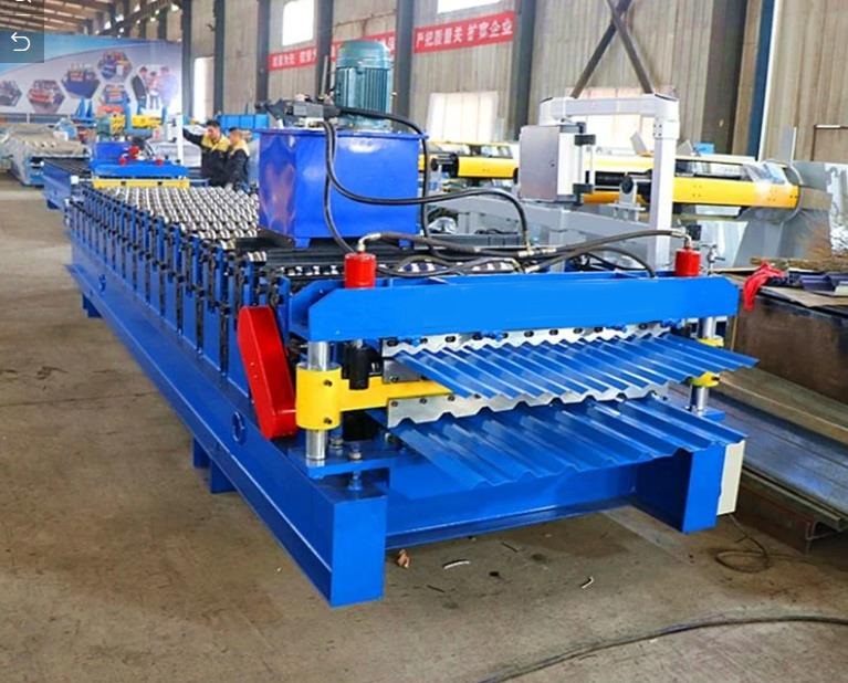 R101 Aluzinc Calamina Double Layer Roofing Machine