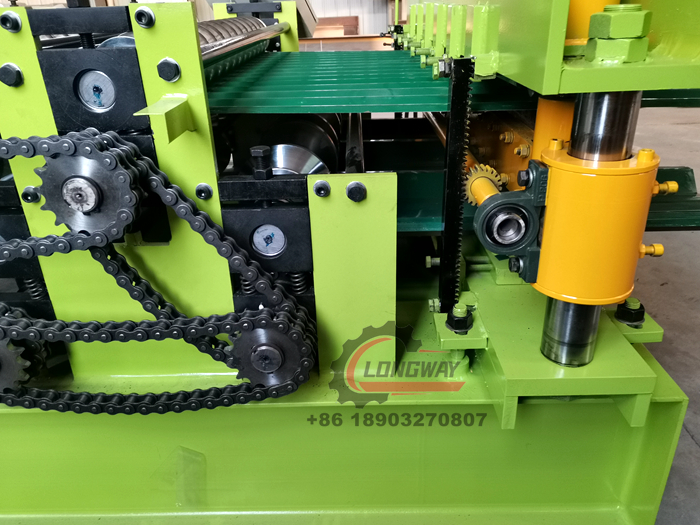 Aluzinc PV4 y Calamina roofing sheet making machine