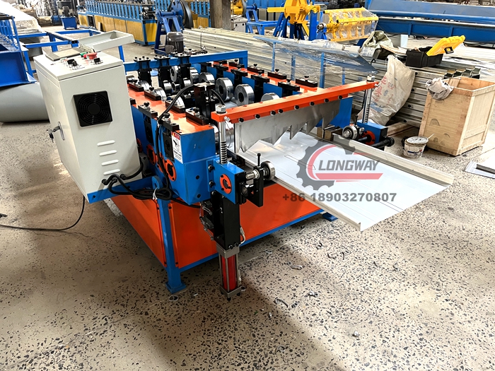 Portable Standing seam roof panel roll forming machine