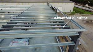 Glavanized steel Z purlin roll forming machine