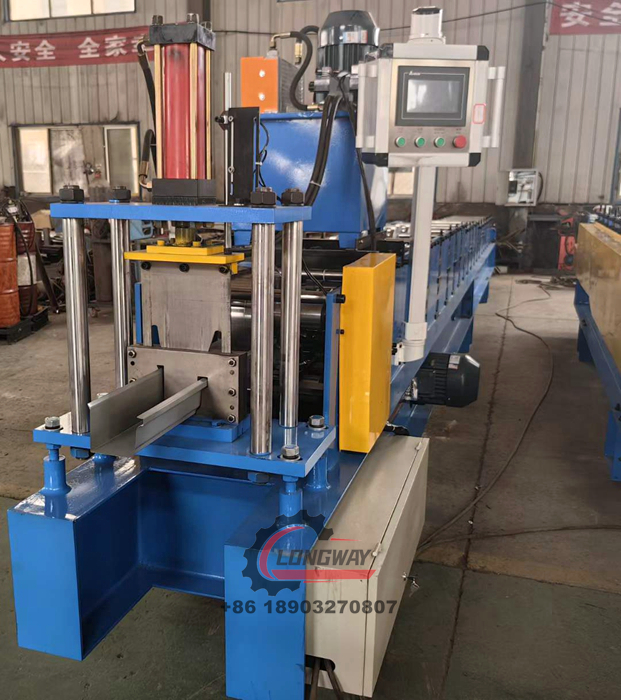 Aluminum 5 inch K gutter forming machine