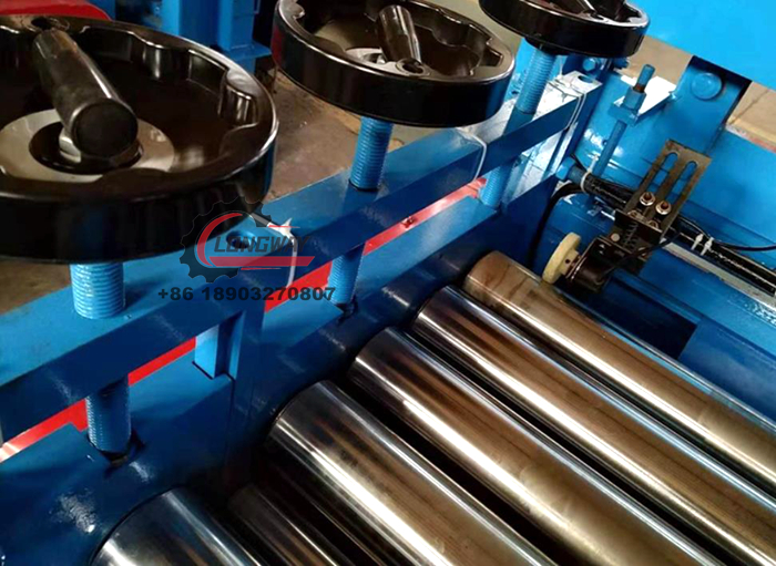 1mm Simple steel coil cut to length machine