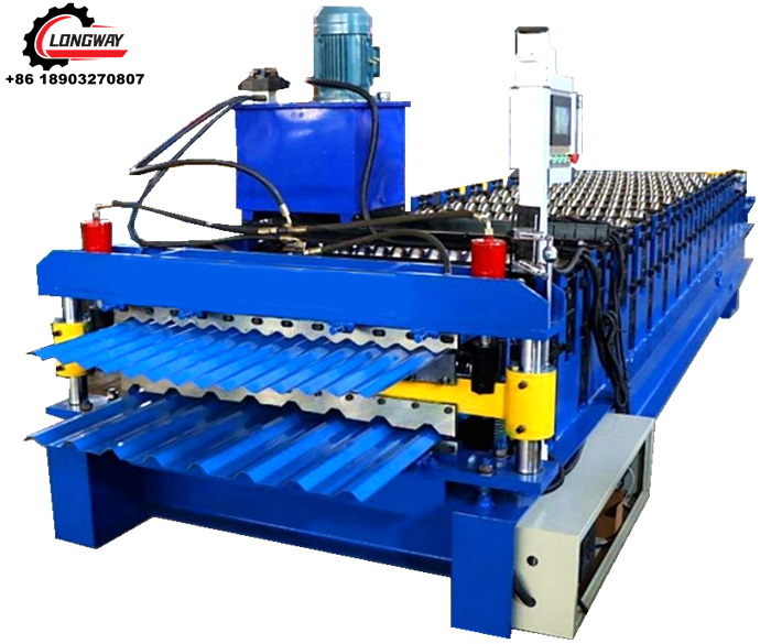 PV8+calamina roofing machine