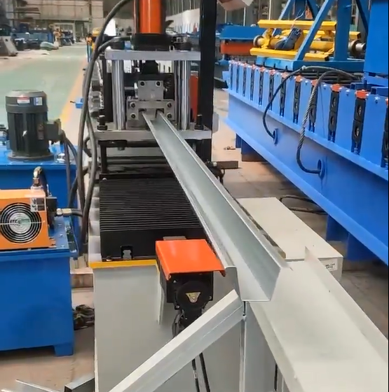 omega channel roll forming machine