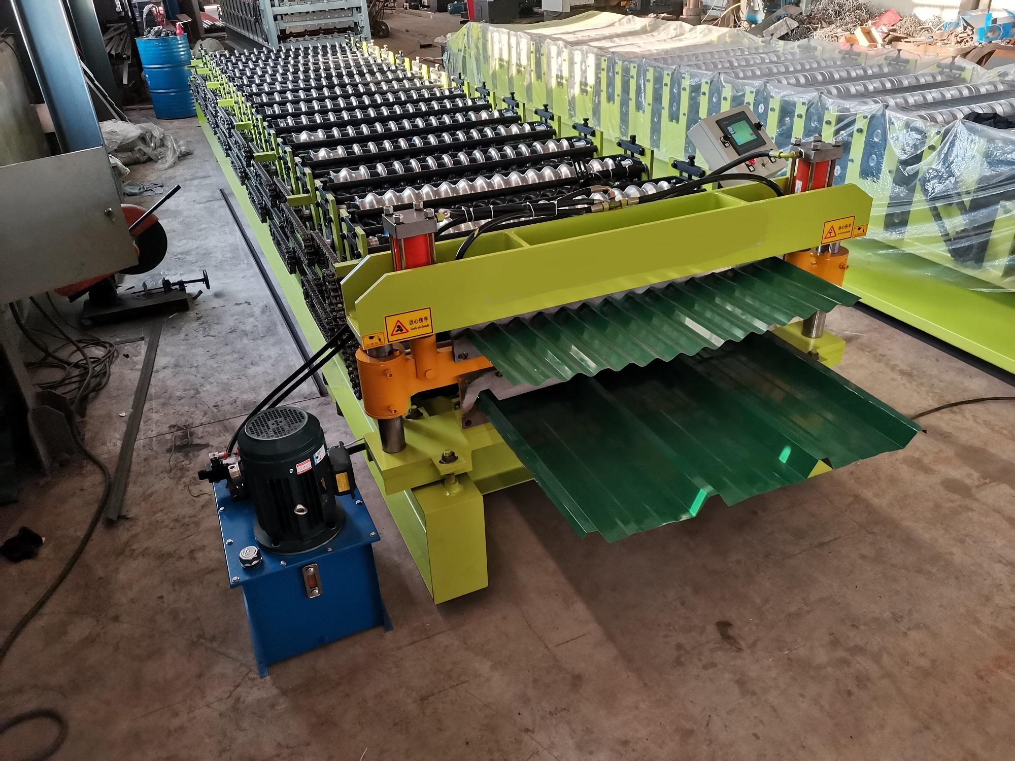 cheap corrugated sheet rolling machine