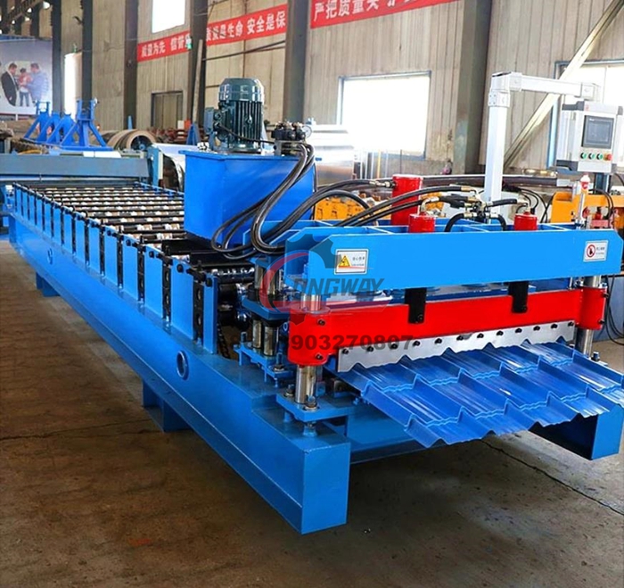 roof tile making machine