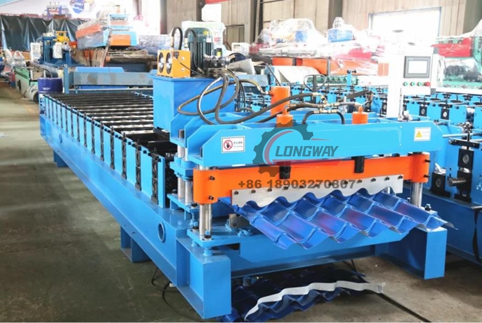 roof tile making machine