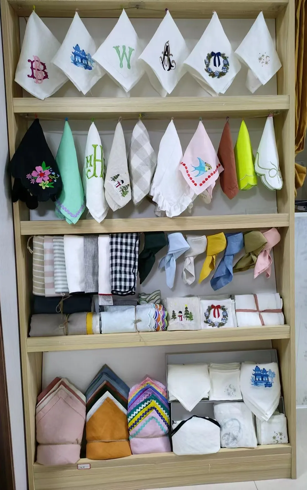 customised linen napkins pricelist