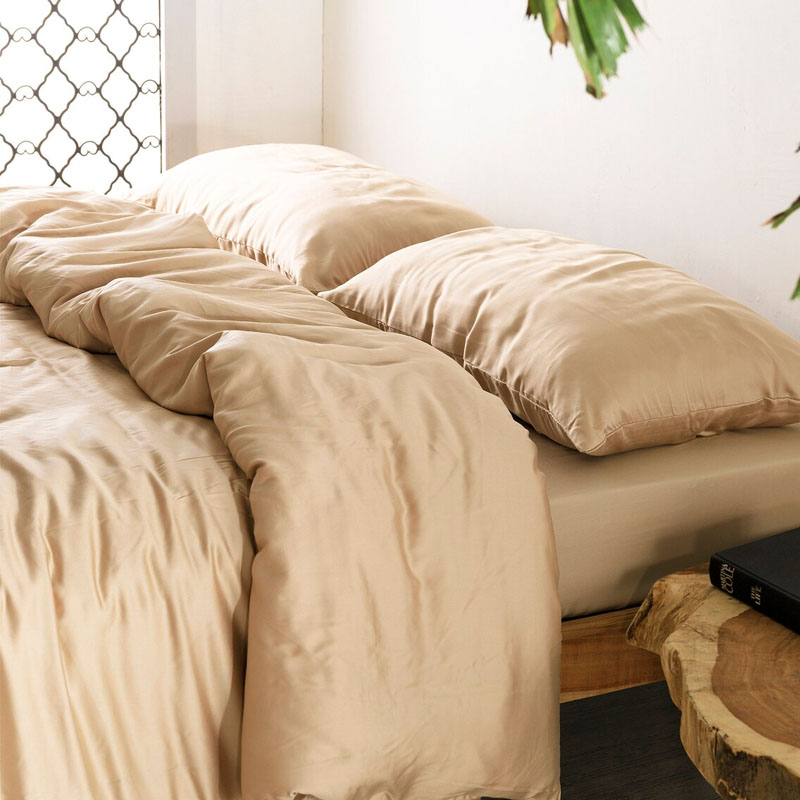 Wholesale Lyocell Bamboo Luxury Customized Bedding Set Color 100% Bamboo Bed Sheets deep pockets