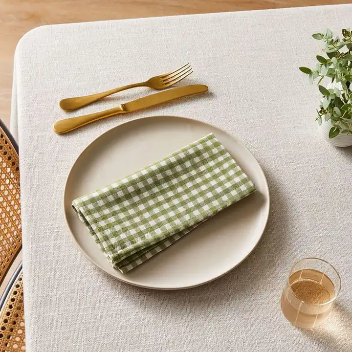 gray napkins service