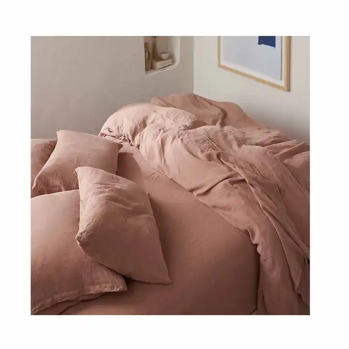 OEKO-tex 100% french flax linen bedding set bedding cover set