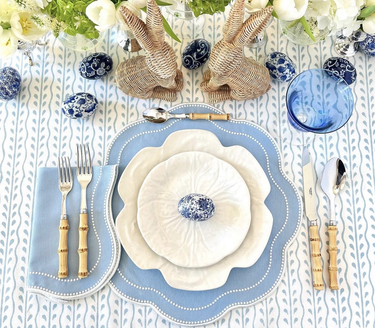 blue girls linen napkins companies