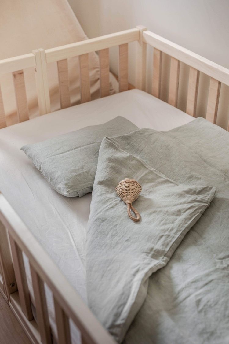 100% Organic Linen Baby Quilt Bed Set - Linen Home Textile Co., Ltd.