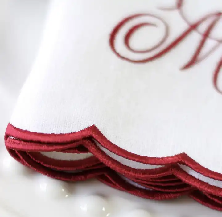 Custom Wedding Napkins Manufacturer for Personalized Celebrations and Unique Memories