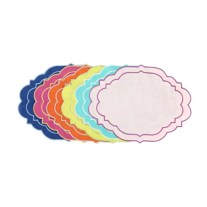 Handcrafted Indian Block Print Linen Napkins