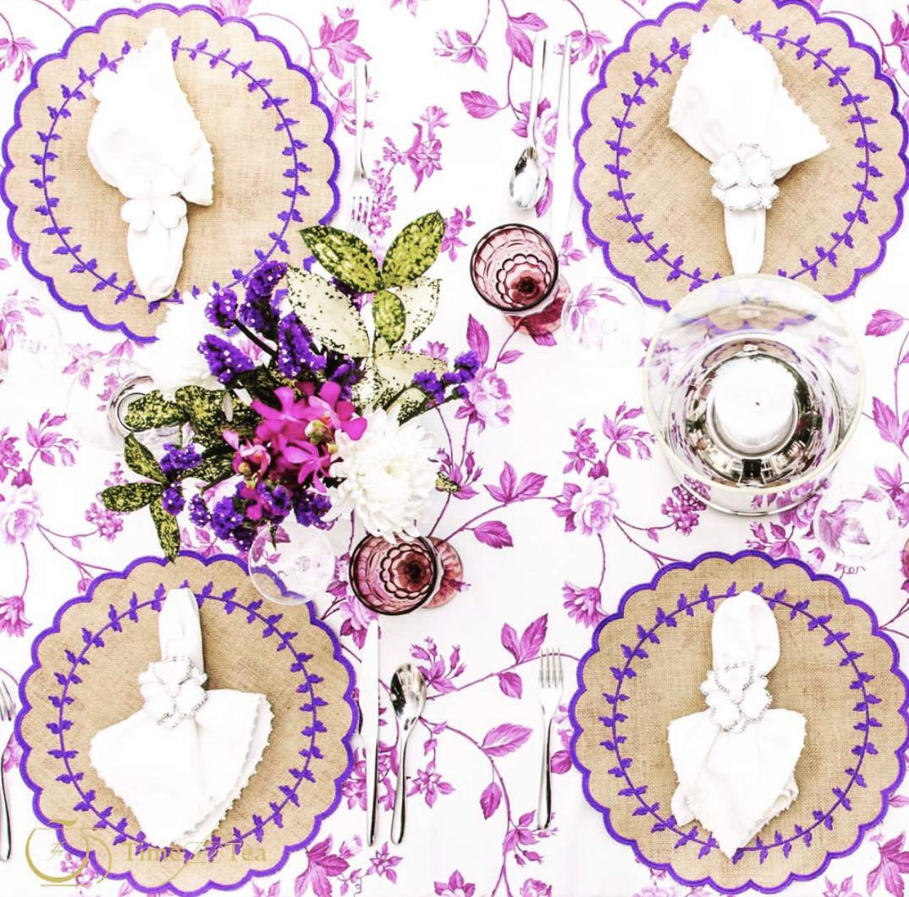 Indian Block Print Napkins – 100% Linen, OEM & Wholesale