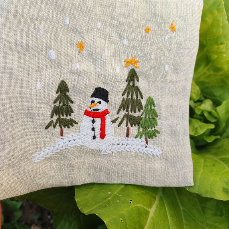 Premium Christmas Napkins: Cloth, Linen & Embroidery Styles
