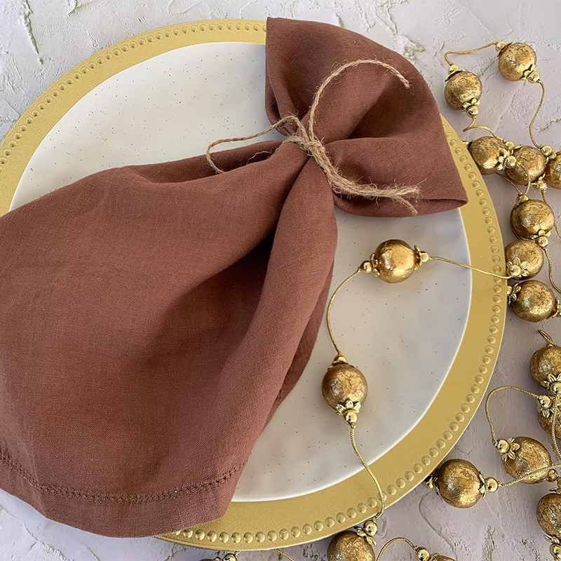 Embroidered Cloth Napkins - Premium, Reusable, Custom Logo