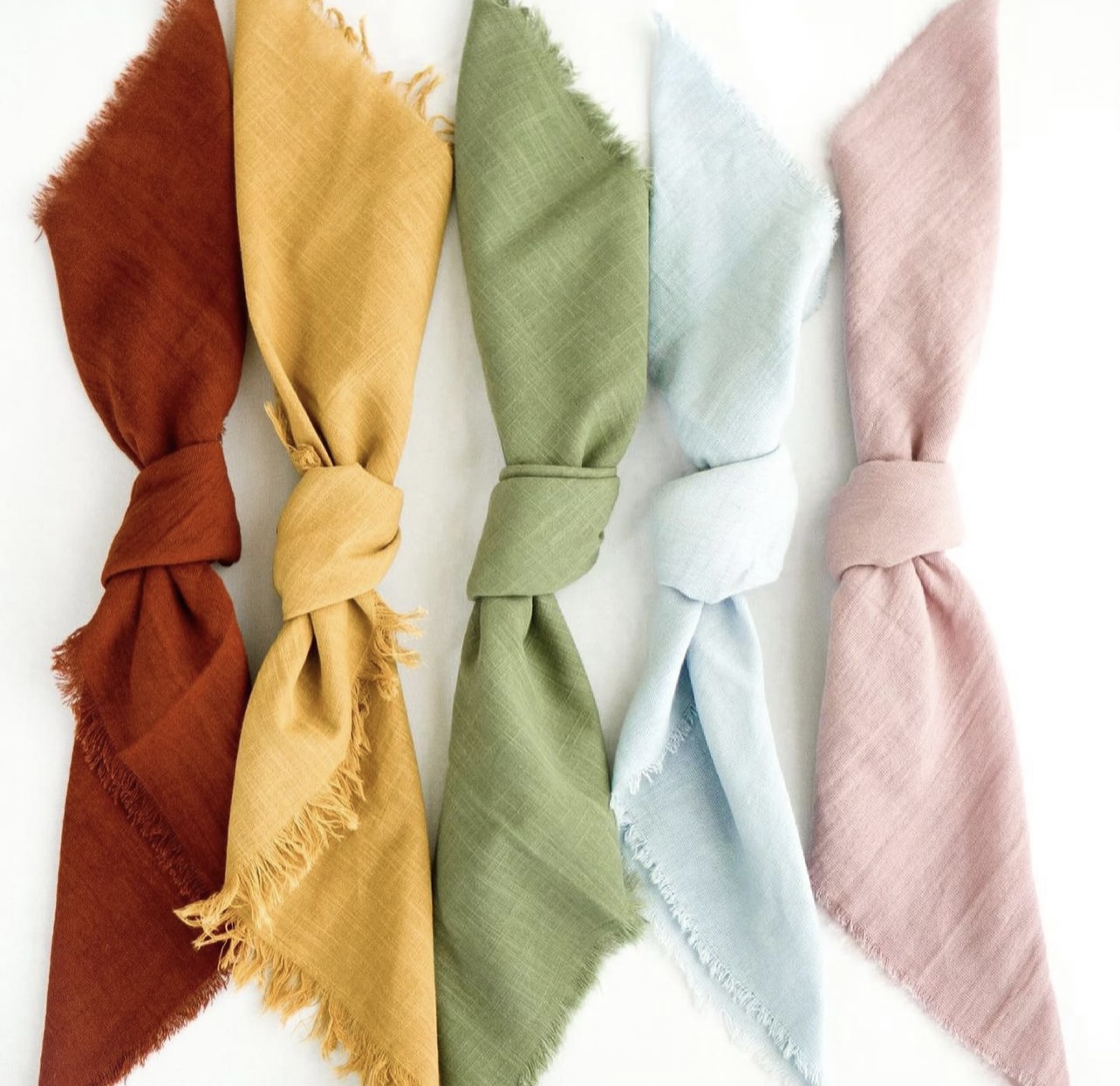 100% linen dinner napkins companies