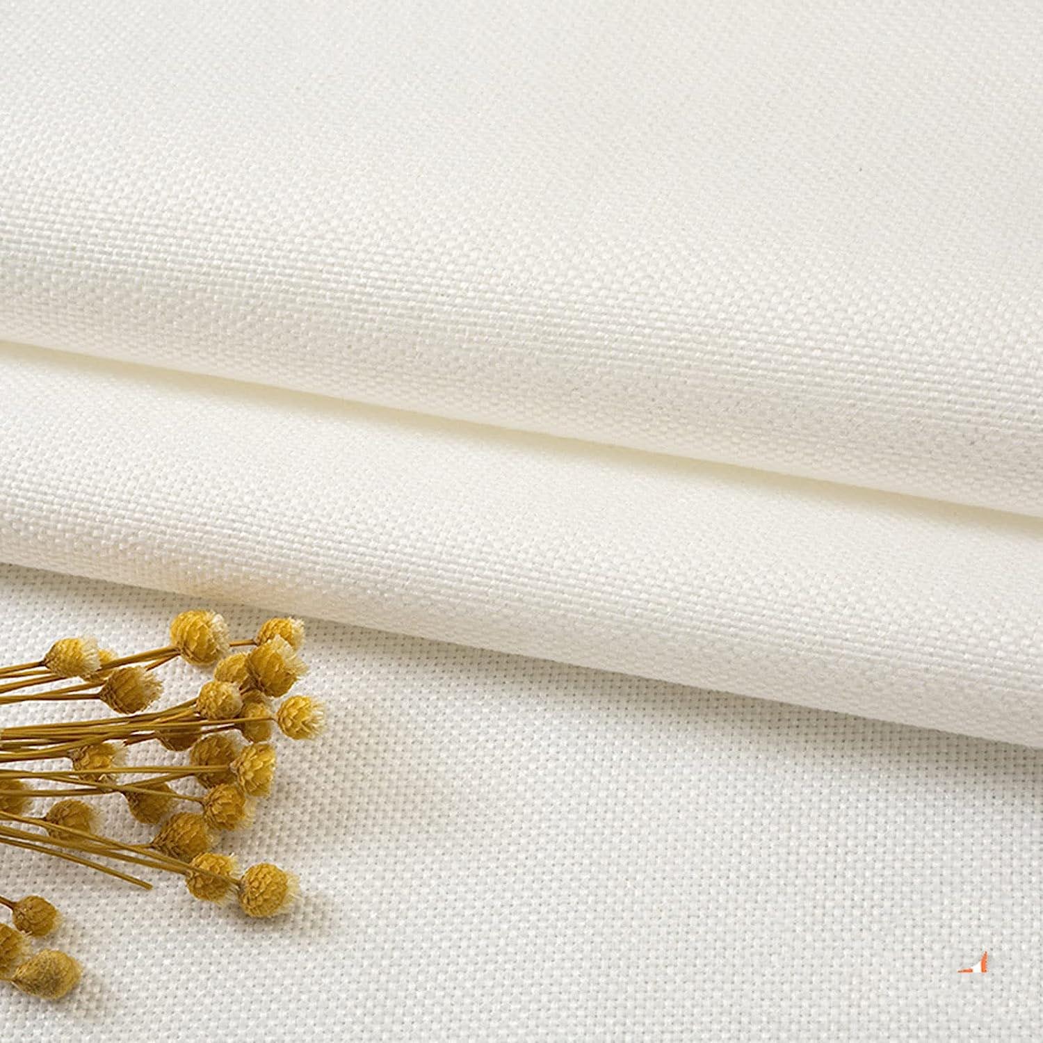 flower shaped linen napkins service