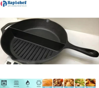 Durable and Versatile China Enamel Coated Cast Iron Skillets for Everyday Cooking Needs