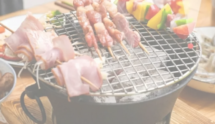 Hapichef's molten artistry: portable cast iron bbq grill birth​